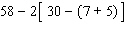 <strong>Evaluate the following expression. </strong> A) B) C) D) E)