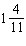 <strong>Change the improper fraction to a mixed number. </strong> A) B) C) D) E)