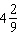 <strong>Change the improper fraction to a mixed number. </strong> A) B) C) D) E)