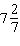 Change the mixed number to an improper fraction.