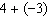 Find the following sum: