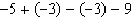 Evaluate the following expression: