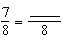 Express each fraction in standard form.      