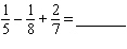 Simplify the expression.