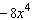 <strong>Identify the coefficient of the term. </strong> A) B) 8 C) D) E)