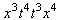 <strong>Use the definition of exponent and the addition law of exponents to multiply the algebraic expression. </strong> A) B) C) D) E)