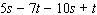 <strong>Find the indicated sum or difference. </strong> A) B) C) D) E)