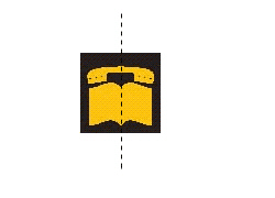 <strong>Select the figure that shows the correct line(s) of symmetry for the illustration. </strong> A) B) C) D) E)