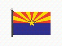 <strong>Select the figure that shows the correct line(s) of symmetry for the illustration of the flag, without its flagpole. . </strong> A) B) C) D) E)