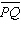 <strong>The ray that begins at point P and passes through point Q is written with which symbol?</strong> A) B) C) D) E)