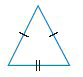 Select the best description of the triangle. Answer with one of the following: acute scalene , acute isosceles , acute equilateral , right scalene , right isosceles , right equilateral , obtuse scalene , or obtuse isosceles .