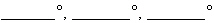 Find the angles of a triangle if it is known that the measures of the angles are x , 3 x - 5 and 3 ( 50 - x ) .