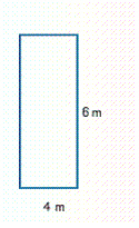 <strong>Find the perimeter or circumference of the figure. </strong> A) 12.57 m B) 18.85 m C) 26 m D) 24 m E) 20 m