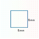 <strong>Find the perimeter or circumference of the figure. </strong> A) 25.13 mm B) 8 mm C) 32 mm D) 24 mm E) 48 mm