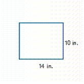 Find the perimeter or circumference of the figure. __________ in.