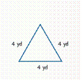 Find the perimeter or circumference of the figure. __________ yd