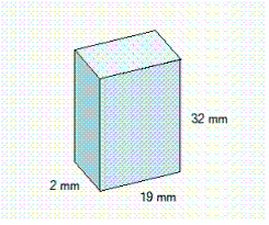 Find the volume of the solid.  