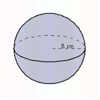 Find the volume of the solid correct to the nearest cubic unit. Use \pi = 3.14 or the value of \pi on your calculator.