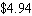 <strong>Find the sales tax for the item using a sales tax rate of 5%. Purse, $51.99</strong> A) B) C) D) E)