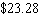 <strong>Find the total amount, including tax, for an item with a price of $21.86 and a tax rate of .</strong> A) B) C) D) E)