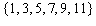 <strong>Specify the set by roster. {even counting numbers less than 12}</strong> A) B) C) D) E)