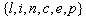 <strong>Specify the set by description. </strong> A) { letters in the word pencils } B) not the letters in any English word C) {letters in the word lincs } D) { letters in the word pens } E) {letters in the word pencil }
