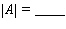 Consider the sets. {letters in the word pen } {4} {three} What is the cardinality of each set?