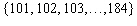 Specify the set by description.