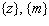 <strong>List all subsets of the given set. Identify any of the subsets that are improper. </strong> A) Improper subset: B) Improper subsets: C) Improper subset: D) Improper subsets: E) Improper subsets: