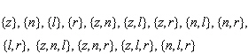 <strong>List all subsets of the given set. Identify any of the subsets that are improper. </strong> A) Improper subsets: B) Improper subsets: C) Improper subsets: D) Improper subsets: E) Improper subsets: