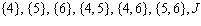 <strong>List all subsets of the following set. </strong> A) B) C) D) E)