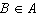 <strong>Write the words in symbols: For the sets A and B, B is a proper subset of A.</strong> A) B) C) D) E)