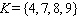 List all subsets of the following set.