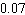 <strong>Last year, a certain professor gave 44 F grades out of 882 grades. If one of the professor's students were selected randomly, what is the probability of the student receiving an F? Give the probability in decimal form (correct to two decimal places).</strong> A) about B) about C) about D) about E) about