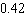 <strong>Last year in Ferndale, CA, it rained on 28 days. What is the probability of rain on a day selected at random? Give the probability in decimal form (correct to two decimal places).</strong> A) about B) about C) about D) about E) about