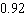 <strong>Last year in Ferndale, CA, it rained on 28 days. What is the probability of rain on a day selected at random? Give the probability in decimal form (correct to two decimal places).</strong> A) about B) about C) about D) about E) about