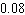 <strong>Last year in Ferndale, CA, it rained on 28 days. What is the probability of rain on a day selected at random? Give the probability in decimal form (correct to two decimal places).</strong> A) about B) about C) about D) about E) about