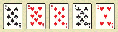 <strong>Poker is a common game in which players are dealt five cards from a deck of cards. It can be shown that there are 2,598,960 different possible poker hands. The winning hands (from highest to lowest) are shown in the table below. Royal Flush 4 hands Other straight flush 36 hands Four of a kind 624 hands Full house 3,744 hands Flush 5,108 hands Straight 10,200 hands Three of a kind 54,912 hands Two pair 123,552 hands One pair 1,098,240 hands Other hands 1,302,540 hands Find the requested probabilities. Use a calculator. Select the pair of answers closest to the answers on your calculator. P (royal flush) __________ P (straight flush) __________</strong> A) P (royal flush) 0.0000015; P (straight flush) 0.0000139 B) P (royal flush) 0.0000002; P (straight flush) 0.0000014 C) P (royal flush) 0.0000015; P (straight flush) 0.0000014 D) P (royal flush) 0.0000002; P (straight flush) 0.0000139 E) P (royal flush) 0.0000139; P (straight flush) 0.0000015