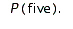 <strong>FIGURE 2. Refer to Figure 2. Use the sample space shown in the figure to find the probability of rolling two dice that add to five: Give the answer as an exact fraction.</strong> A) B) C) D) E)