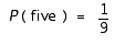 <strong>FIGURE 2. Refer to Figure 2. Use the sample space shown in the figure to find the probability of rolling two dice that add to five: Give the answer as an exact fraction.</strong> A) B) C) D) E)