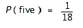 <strong>FIGURE 2. Refer to Figure 2. Use the sample space shown in the figure to find the probability of rolling two dice that add to five: Give the answer as an exact fraction.</strong> A) B) C) D) E)