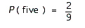 <strong>FIGURE 2. Refer to Figure 2. Use the sample space shown in the figure to find the probability of rolling two dice that add to five: Give the answer as an exact fraction.</strong> A) B) C) D) E)