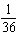 <strong>In a game of dice, a player loses if the outcome of the first roll is a two, three, or twelve. (This refers to the total of the two dice.) What is the probability of a total of three on the first roll?</strong> A) B) C) D) E)