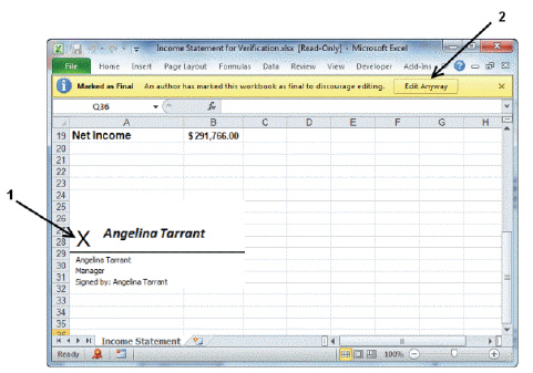 Figure EX 17-1 Item 1 in Figure EX 17-1 above points to the ____.