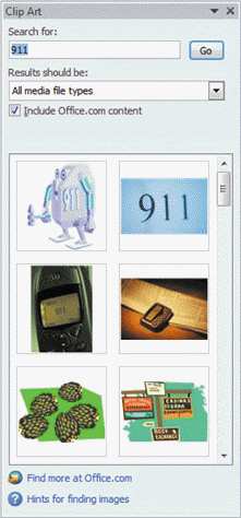 FIGURE PPT 2-1 Referring to Figure PPT 2-1 above, when the Include Office.com content check box is selected, the search includes ____.