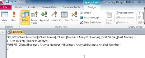 <strong> The accompanying figure shows a SQL query to join two tables. A join that would list all the rows from one of the tables in a join, regardless of whether they match any rows in the other table, is called a(n) _____ join.</strong> A) unique B) cartesian C) non-matching D) outer