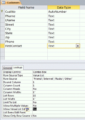 In the figure above, the ____________________ field's properties are displayed in the Field Properties pane.