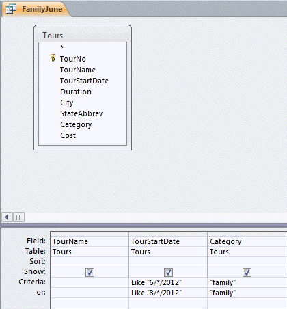 What sort orders have been specified in the query above?