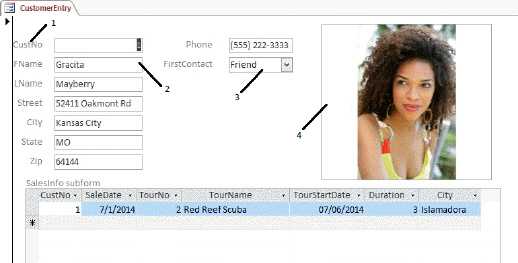   In the accompanying figure, item number 2 is a(n) number box control.<div style=padding-top: 35px> 