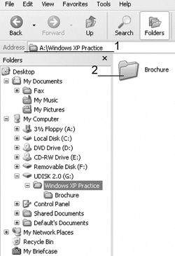   The figure above is the Windows Explorer window.